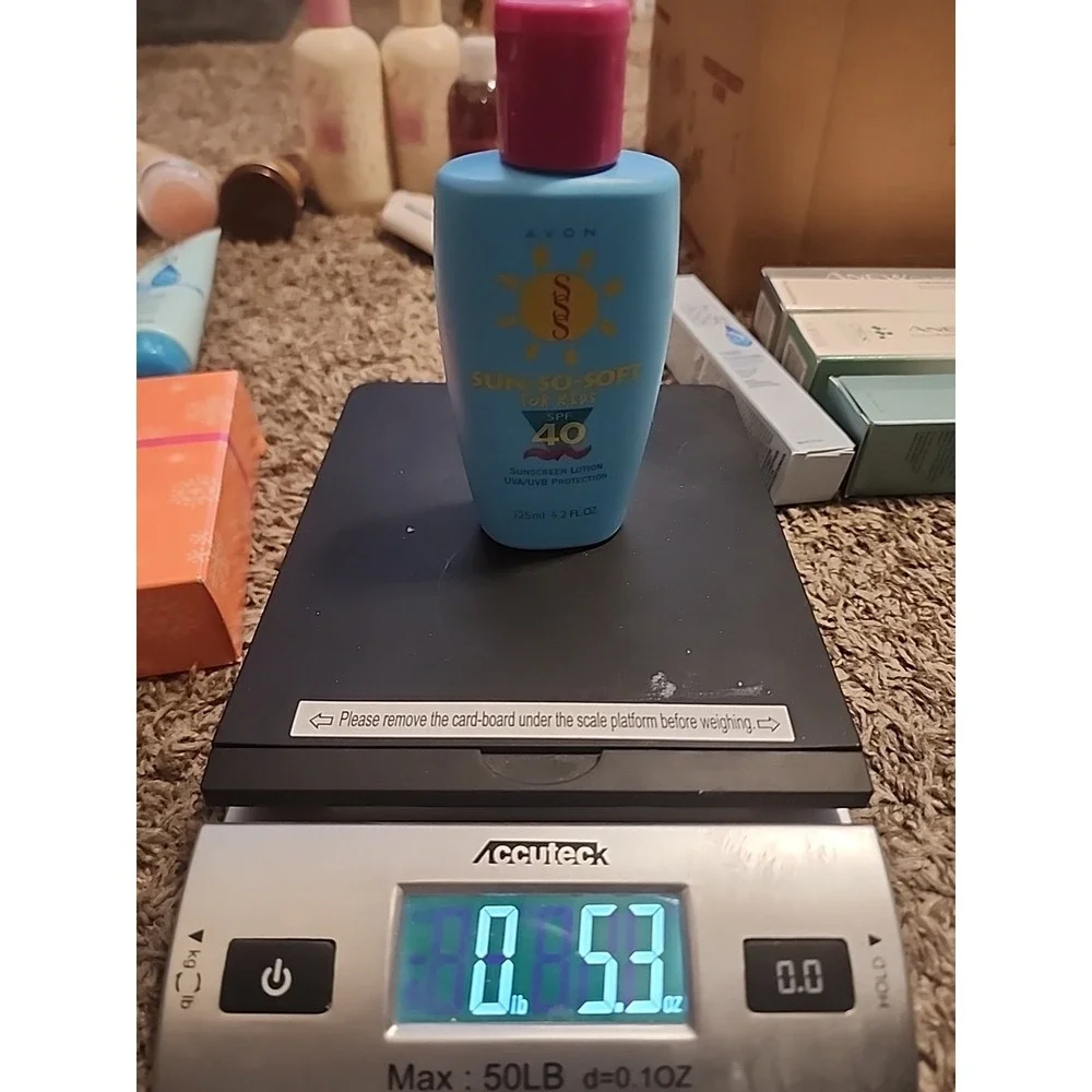 Avon Sun-So-Soft Sunscreen Spray For Kids Spf 40 Lotion 4.2 Oz New-‎ SEE Pics